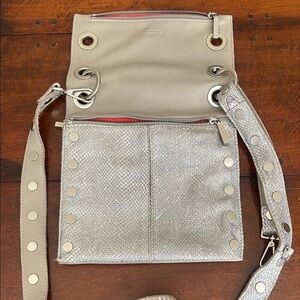 Hammitt Silver and Gray Crossbody Bag